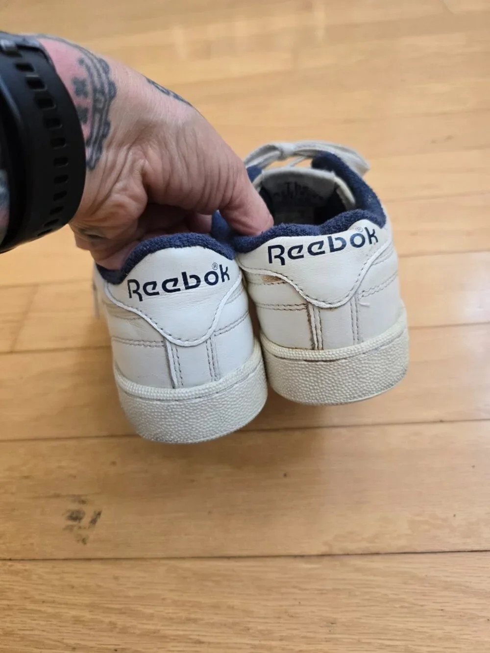 Reebok | Club C 85 Vintage cream leather retro sneakers | WMS 6.5